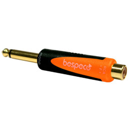 SLAD305 AD.SILOS. DA SPINA JACK 6,3MM MONO A 2 PRESA RCA IN B