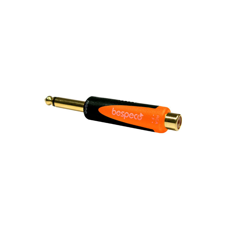 SLAD305 AD.SILOS. DA SPINA JACK 6,3MM MONO A 2 PRESA RCA IN B