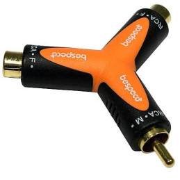 SLAD360 AD.SILOS. DA SPINA RCA A 2 PRESE RCA FORMA A STELLA