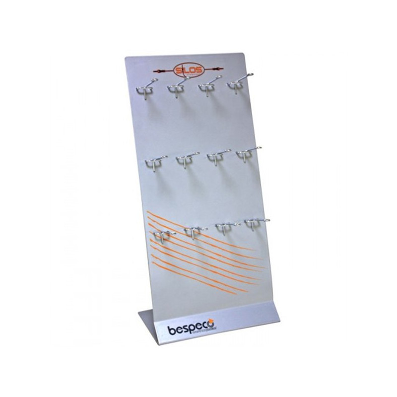 SLEXPOAD ESPOSITORE DA TAVOLO PER ADATTATORI SILOS + 12 GANCI