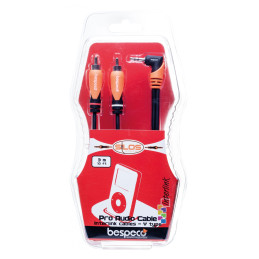 SLYMPR300 Cavo Jack stereo Ø 3,5 mm 90° - 2 x RCA