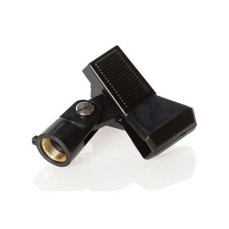 SMP SUPPORTO MICROF. PINZA NYLON NERO