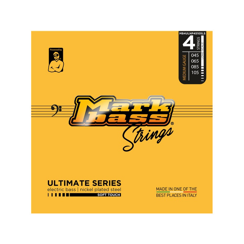 SOFT TOUCH electric bass nickel plated steel - 045 065 085 105
