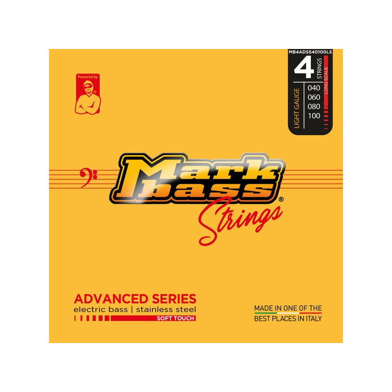 SOFT TOUCH electric bass stainless steel - 040 060 080 100