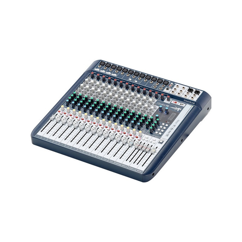 SOUNDCRAFT SIGNATURE 16 MIXER 16 INGRESSI, EFX, I/O USB 2 IN