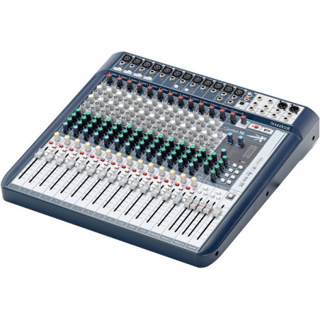 SOUNDCRAFT SIGNATURE 16 MIXER 16 INGRESSI, EFX, I/O USB 2 IN