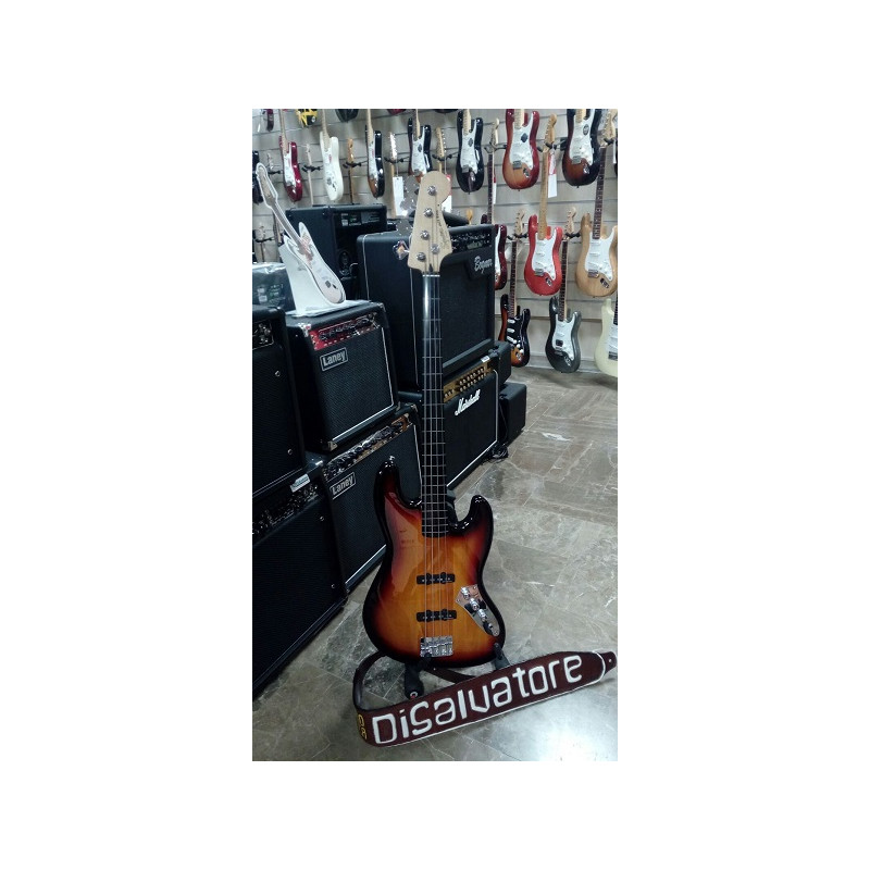 Squier Jazz Bass Standard Antique Burst