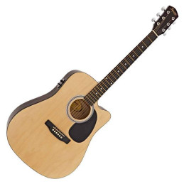 SQUIER SA-105CE DREADNOUGHT NATURAL