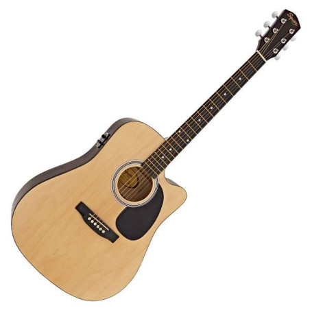SQUIER SA-105CE DREADNOUGHT NATURAL