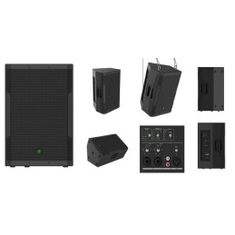 SRM650 Cassa a 2 vie con woofer da 15”, mixer a 2 canali, Mackie High Definition Audio Processing™,1600 Watt