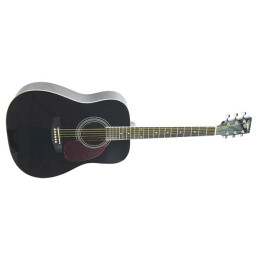 Stratos chitarra acustica dreadnought Black
