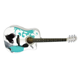 STRATOS DISEGNO CHITARRA ACUSTICA CON TAVOLA DESIGNER