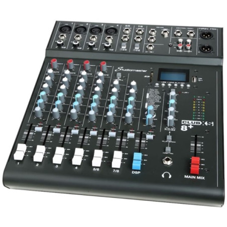 STUDIO MASTER CLUB XS8 MIX.4 MIC 2 ST.USB.MP3