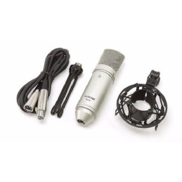 TASCAM TM-80 MICROFONO A CONDENSATORE A DIAFRAMMA POLARE CARDIOIDE