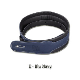 Tracolla imbottita in ecopelle SLST601E BLU NAVY