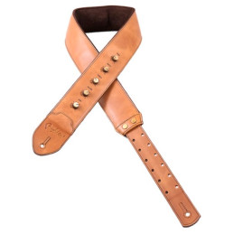 Tracolla imbottita per chitarra e basso AMPSTRAP BROWN