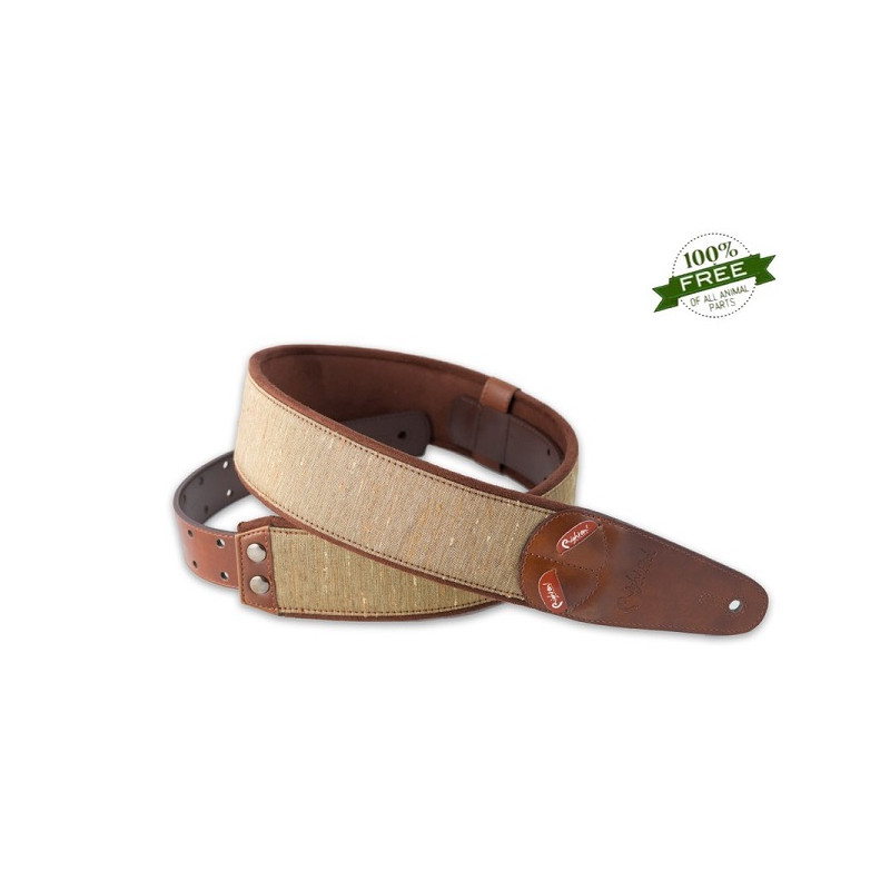 Tracolla imbottita per chitarra e basso BOXEO BEIGE