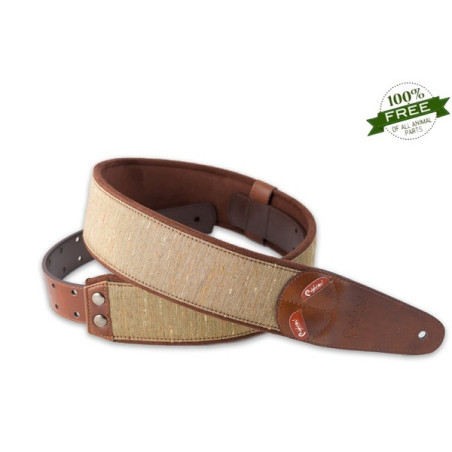 Tracolla imbottita per chitarra e basso BOXEO BEIGE