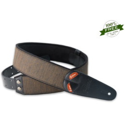 Tracolla imbottita per chitarra e basso BOXEO BROWN