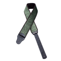 Tracolla imbottita per chitarra e basso Cashmere Green