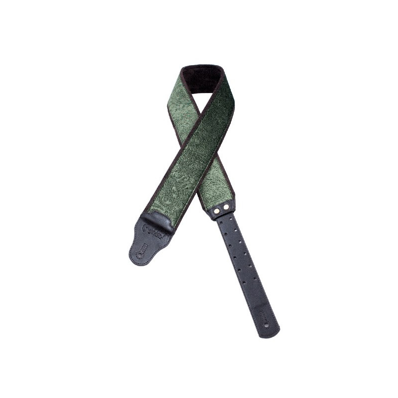 Tracolla imbottita per chitarra e basso Cashmere Green