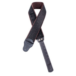 Tracolla imbottita per chitarra e basso Ostrich Brown