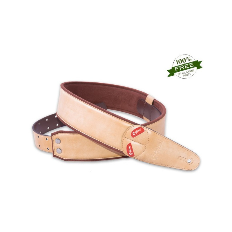 Tracolla per chitarra e basso realizzata con materiali ecologiciCharme Beige
