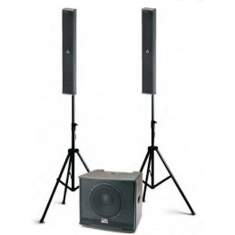TRIO LA 6/10 Kit composto da SUB Stage Pro W10 + 2 satelliti STAGE LA 6