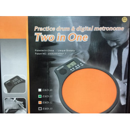 TWO IN ONE Allenatore per batteristi con metronomo