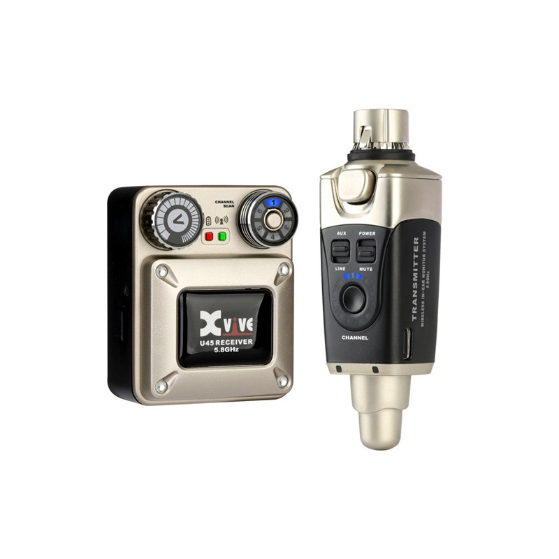 U45 IN-EAR MONITOR - Sistema monitor wireless digitale 5.8Ghz