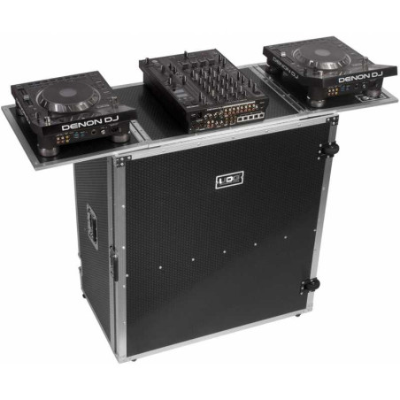 UDG U92049SL2 - ULTIMATE FOLD OUT DJ TABLE SILVER PLUS (WHEELS)