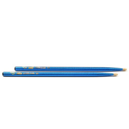 VATER VCB5A ''Color Wrap Los Angeles 5A Blue Sparkle Wood'' - L: 16'' | 40.64cm  D: 0.570'' | 1.45cm - American Hickory