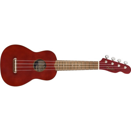 Venice Soprano Uke Walnut Fingerboard Cherry