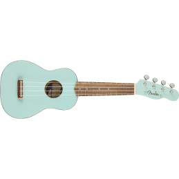 Venice Soprano Uke, Walnut Fingerboard, Daphne Blue
