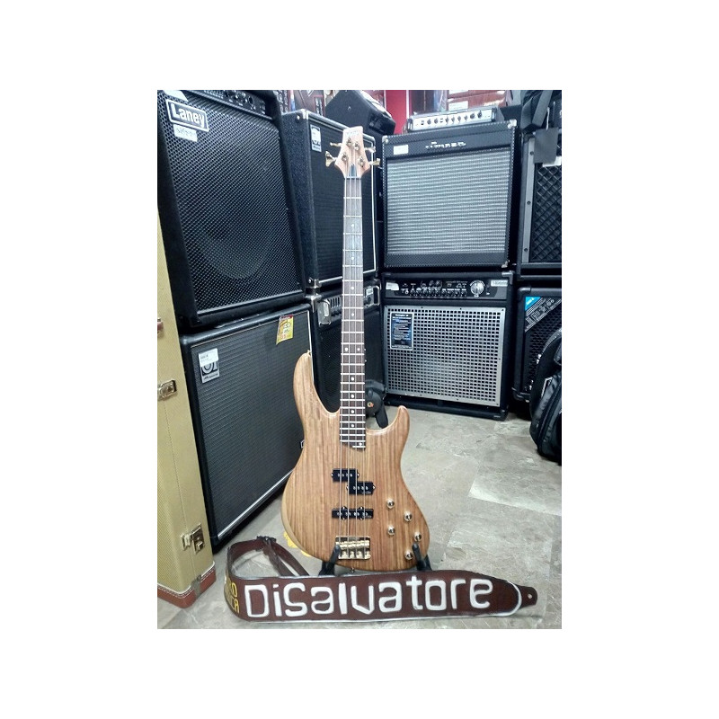 VINTAGE BASSO V9004 ACTIVE BUBINGA