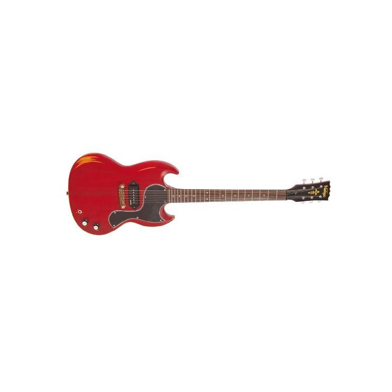 VINTAGE ICON VS6MRP DISTRESSED CHERRY RED