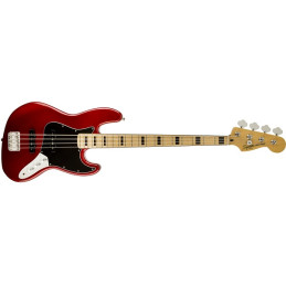 Vintage Modified Jazz Bass® ‘70s, Maple Fingerboard, Candy AppleRed