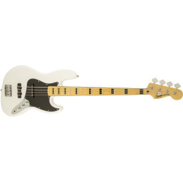 Vintage Modified Jazz Bass® ‘70s, Maple Fingerboard, Olympic White
