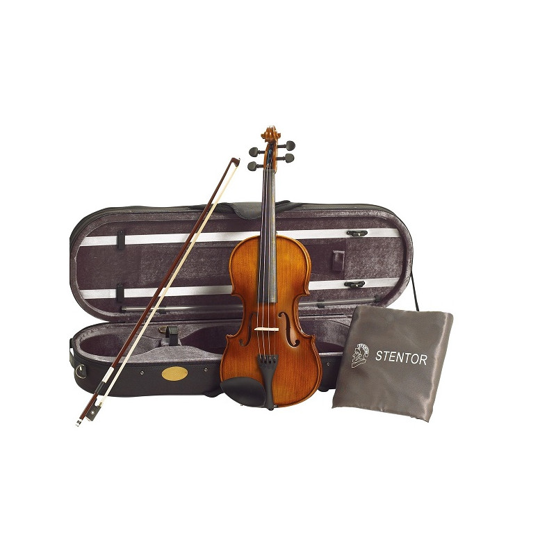 VIOLINO 4/4 STENTOR GRADUATE CON CUSTODIA ED ARCO NP VL1700NP