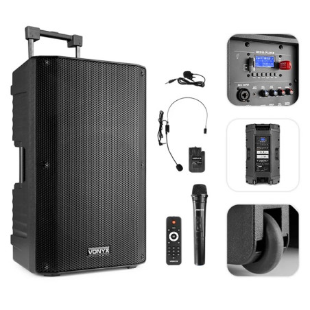 VSA500-BP Mobile Amp 12HH--BP UHF BT