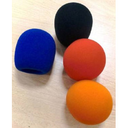 W-40-C  ANTIVENTO COLORATI PER MICROFONO DINAMICO TESTA SFERICA