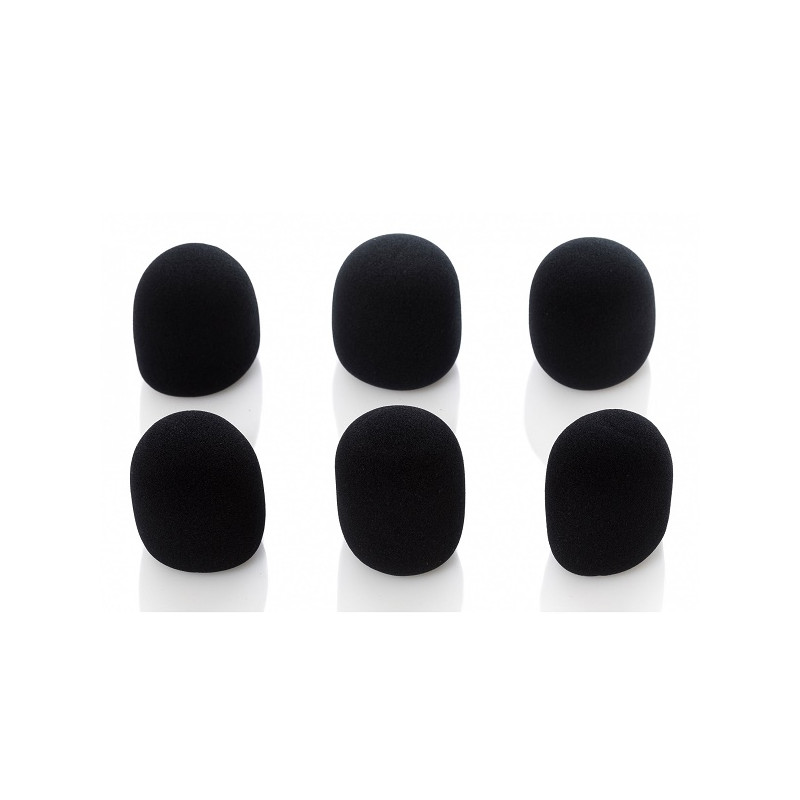 WS06BK Coperture antipop in spugna per microfoni 06pz