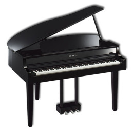 YAMAHA CLP665GP Black