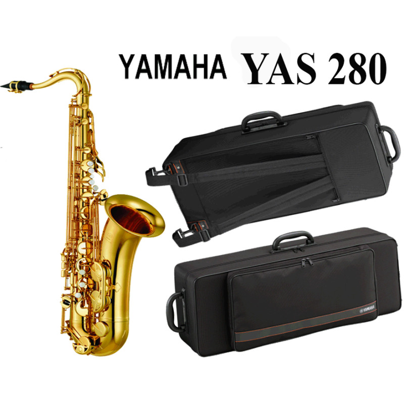 YAS 280 SAX ALTO IN MIB NEW LACCATO ORO CON CUSTODIA