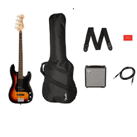Affinity Series Precision Bass PJ Pack Laurel Fingerboard 3-Color S...