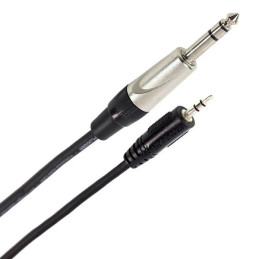 PLUGGER Cable Mini Jack Male Stereo - Jack Male Stereo 6m