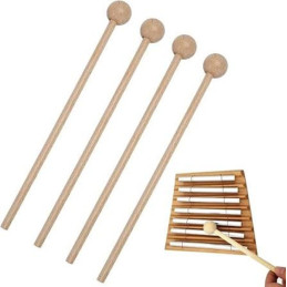BATTENTE PER GLOCKENSPIELS PUNTAIN LEGNO