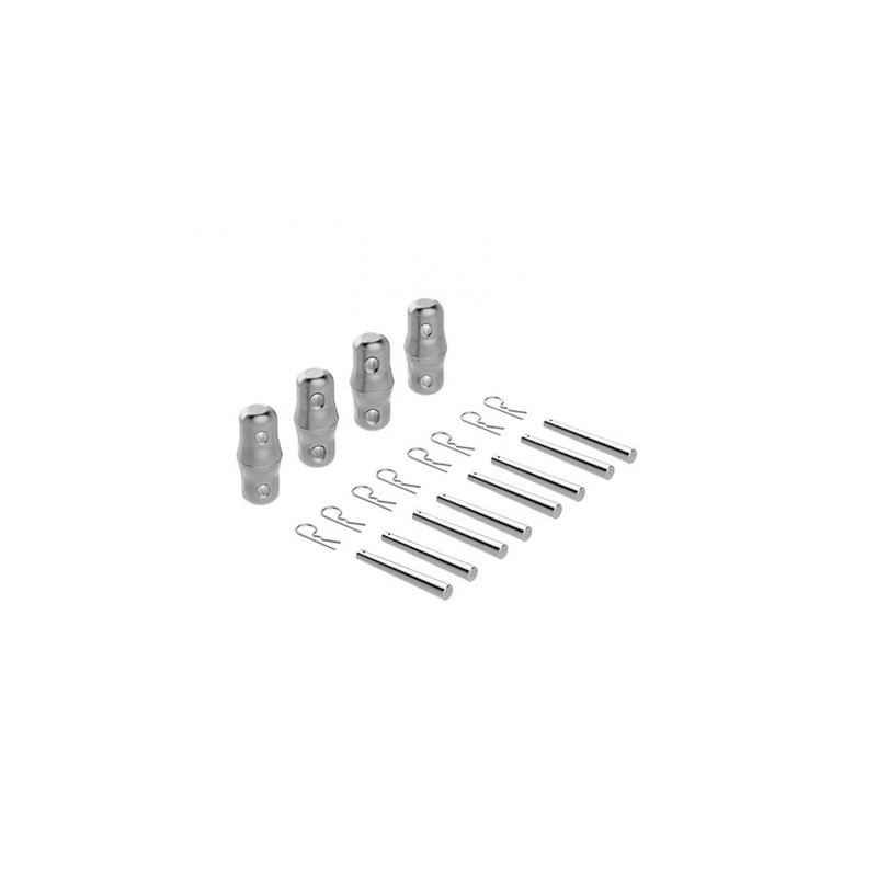 Kit giunzione rapida con 3 spigot, 6 pin, 6 copiglie
