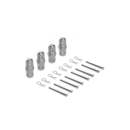 Kit giunzione rapida con 3 spigot, 6 pin, 6 copiglie