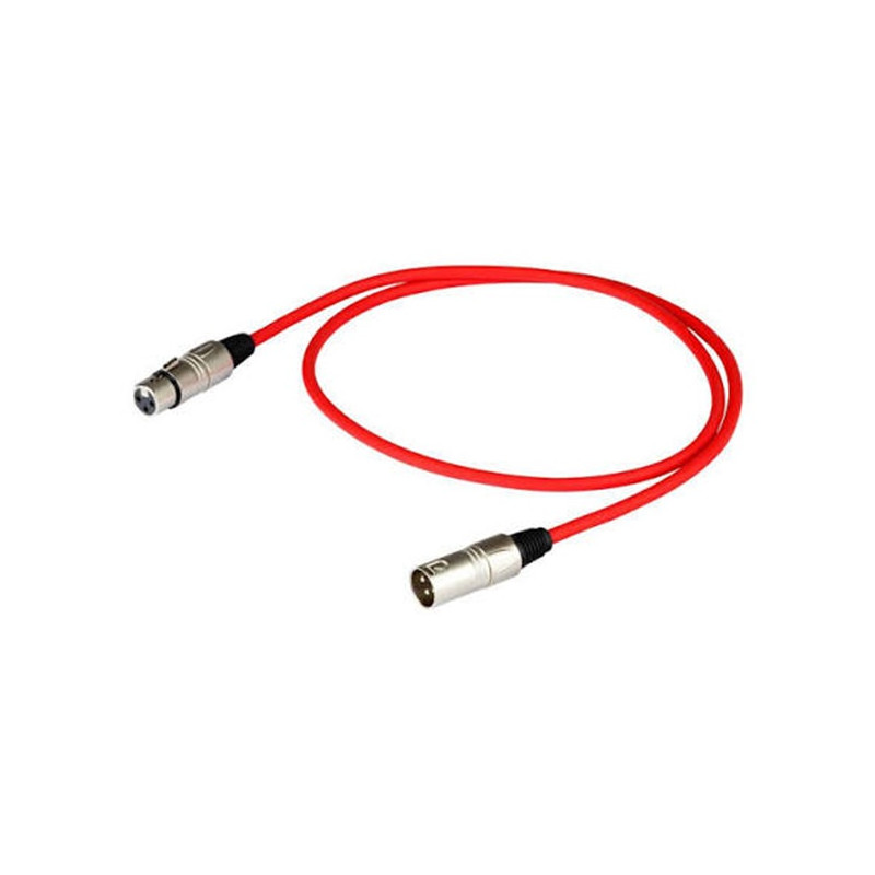 CAVO.BIL.XLR.3P.FEM+XLR.3P.MAS.10.M.RED